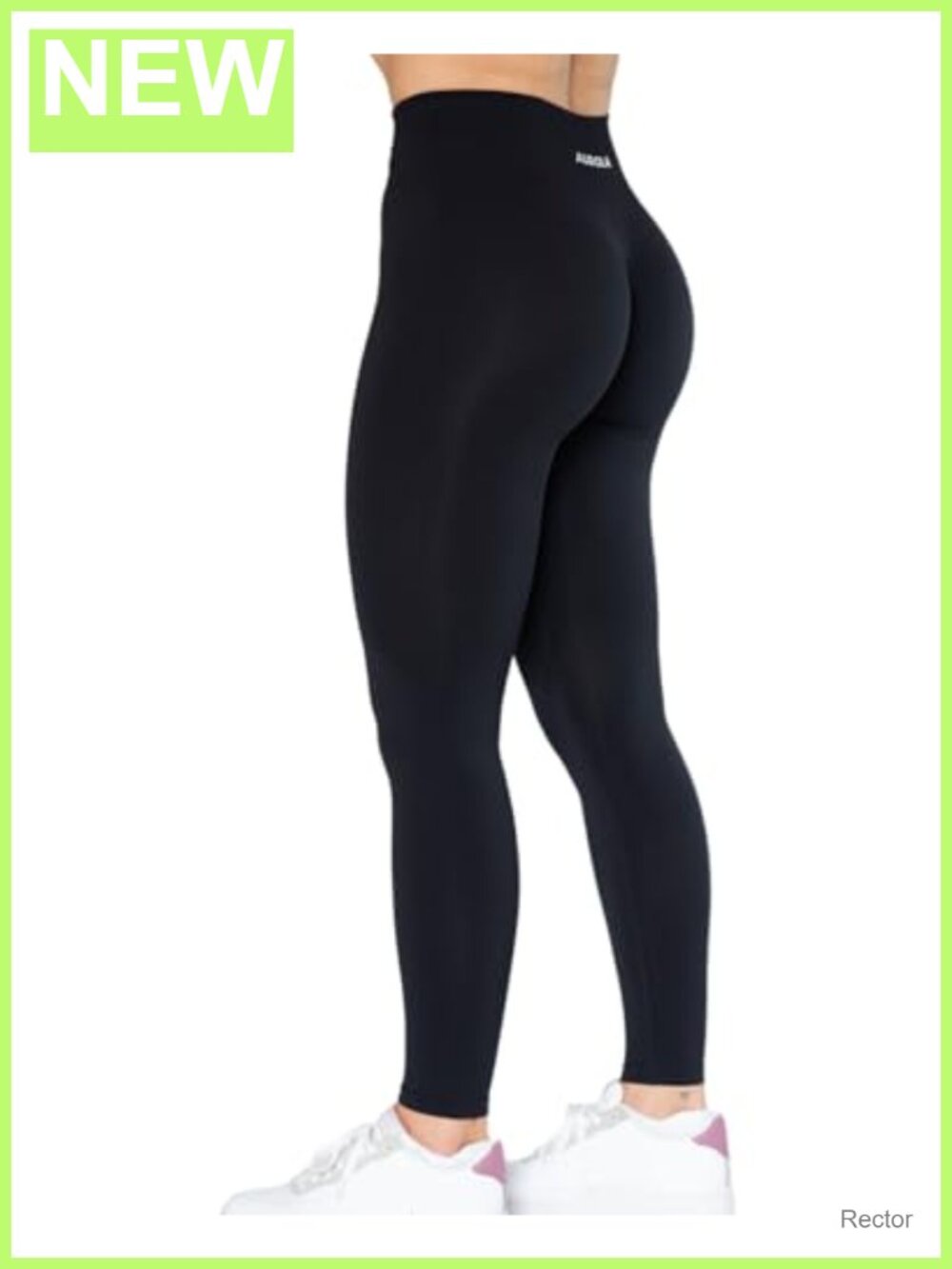 High Waist Seamless Scrunch Leggings 25 Inseam 7/8 Length Women
